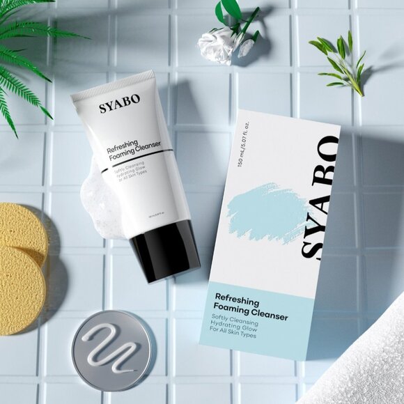 Refreshing Foaming Gentle Facial Cleanser Cleansing and Non-irritating Face Wash - Picture 8 of 12